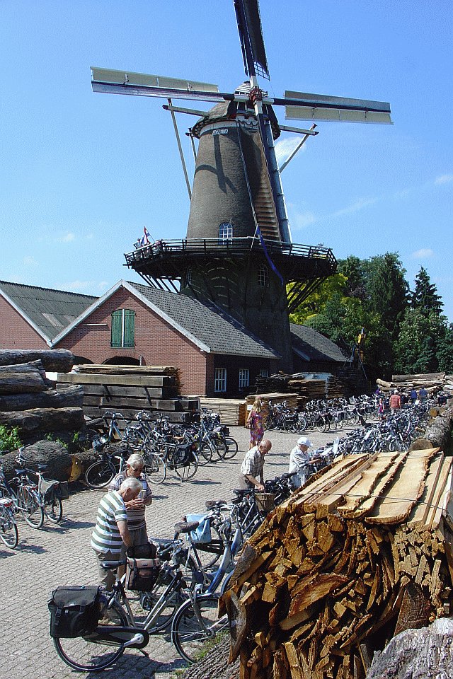 boerderij fietstocht 2011 drukte