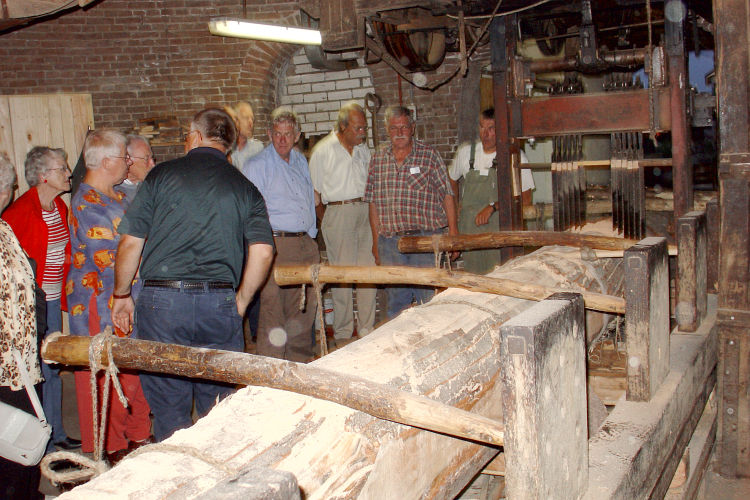 donateursavond 2005 demonstratie zagen