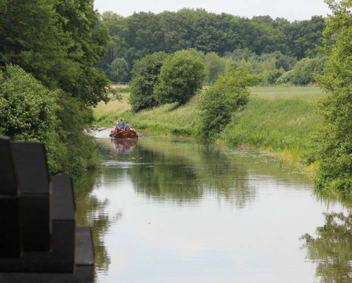 donateursmiddag varen met de Berkelzomp