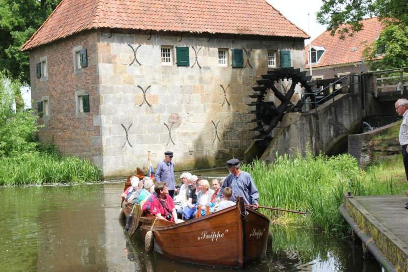 donateursmiddag varen met de Berkelzomp