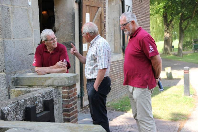 donateursmiddag varen met de Berkelzomp