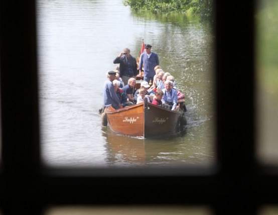 donateursmiddag varen met de Berkelzomp