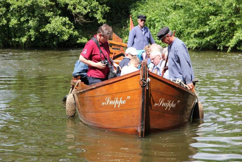 donateursmiddag varen met de Berkelzomp