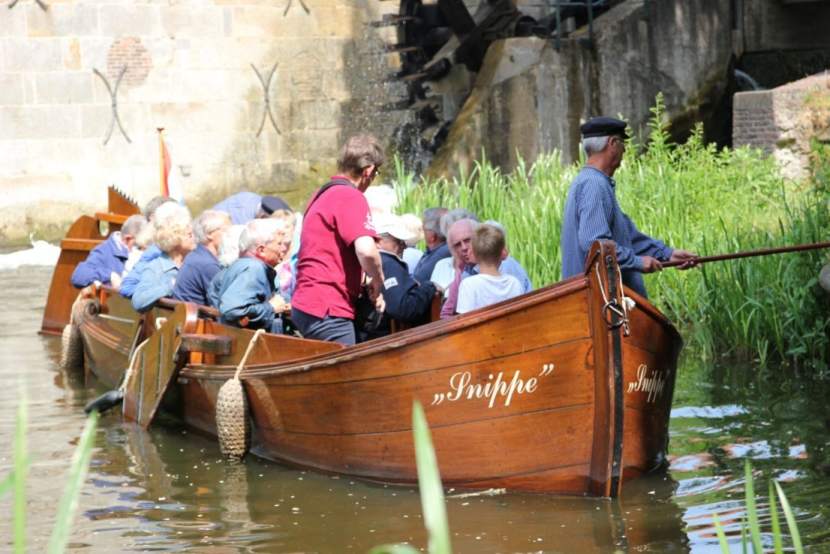 donateursmiddag varen met de Berkelzomp