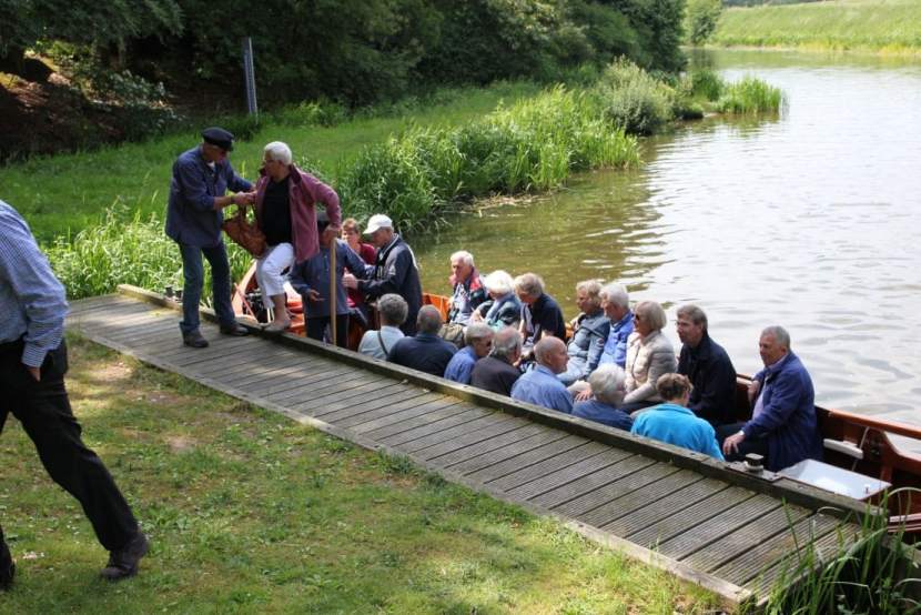 donateursmiddag varen met de Berkelzomp