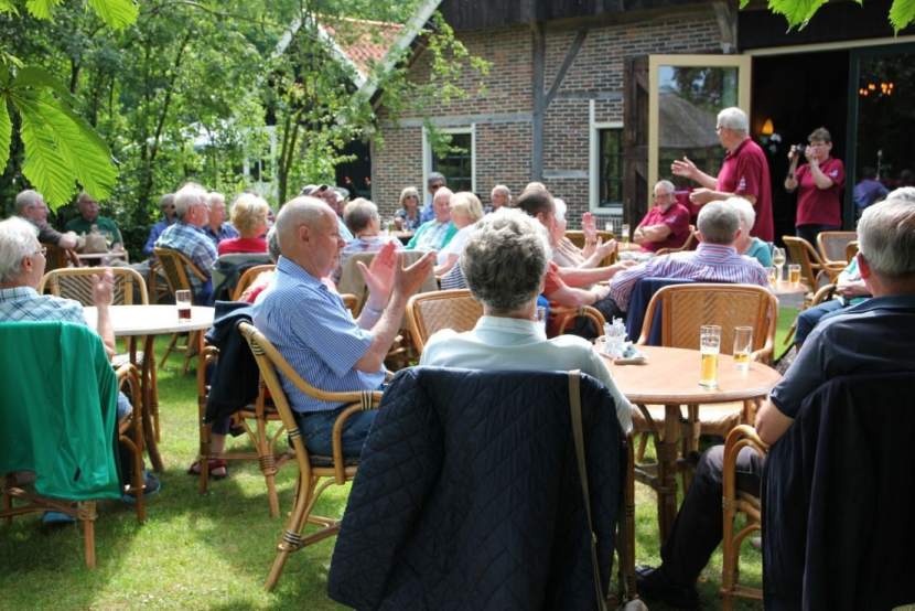 donateursmiddag varen met de Berkelzomp