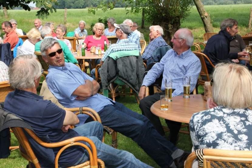 donateursmiddag varen met de Berkelzomp