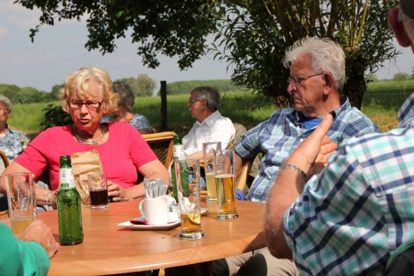 donateursmiddag varen met de Berkelzomp