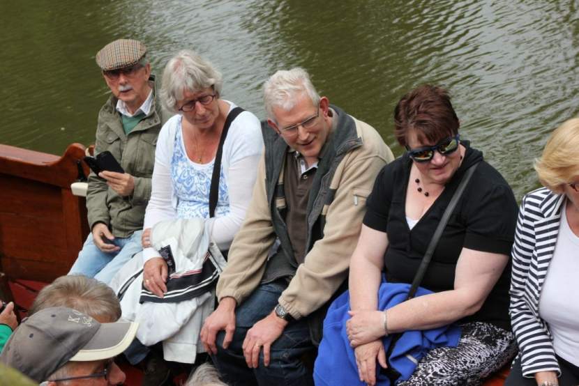 donateursmiddag varen met de Berkelzomp