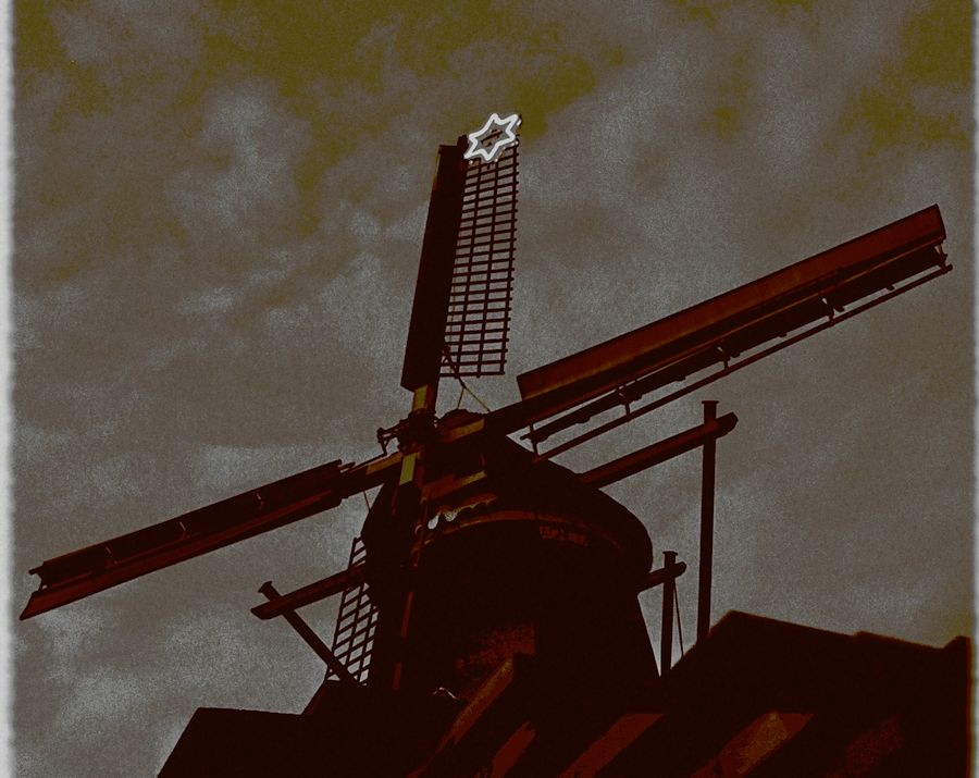 molen met kerstster 2022