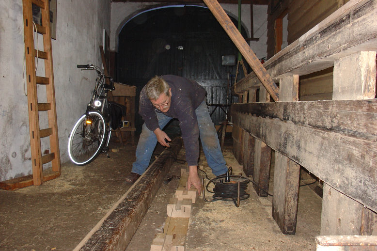 restauratie zaagslede